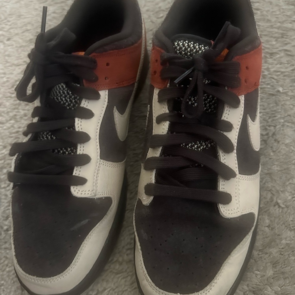 Pre Own Size 11.5 mens Nike Dunk Low Red Panda dunks - Picture 4 of 9